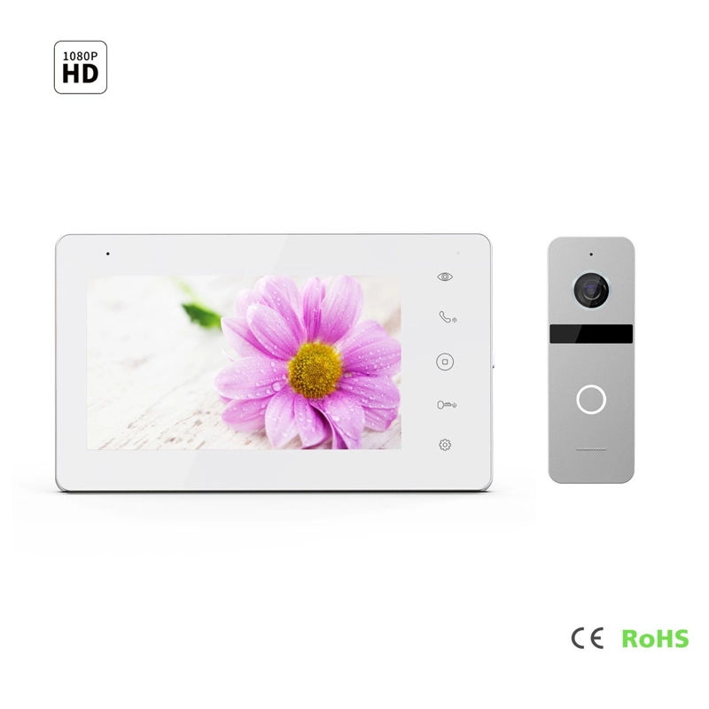 IPS Touch Screen HD 7" Interphone with Doorball 1080P Camera Tuya Doorbell