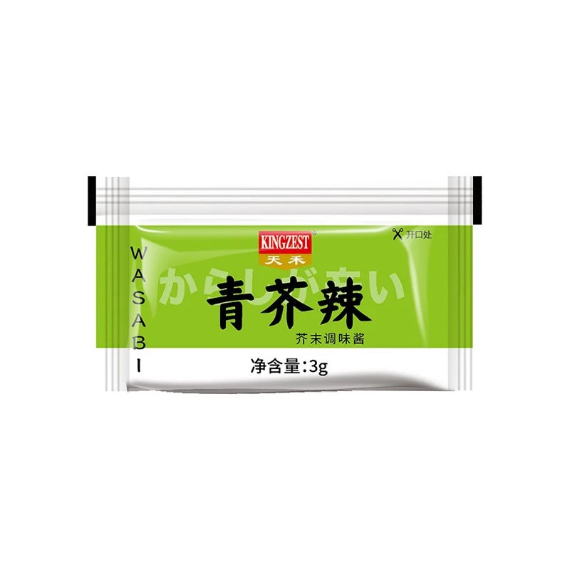 Halal Sushi Wasabi Sushi Soy Sauce Wholesale/Supplier 18L 3G Sachet