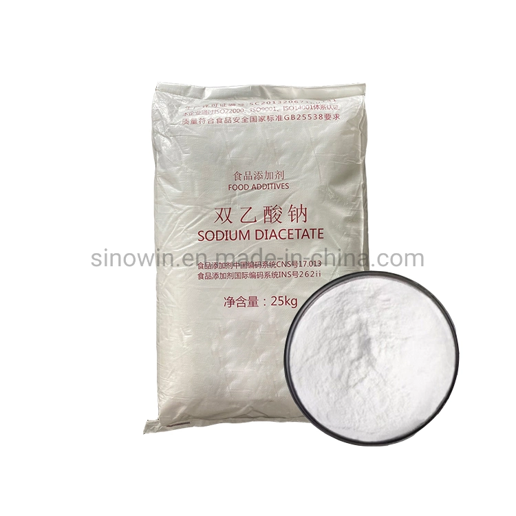 Factory Supply E262 Food Grade Additives Preservative Sodium Diacetate for Fast Food Juice Pickled Food