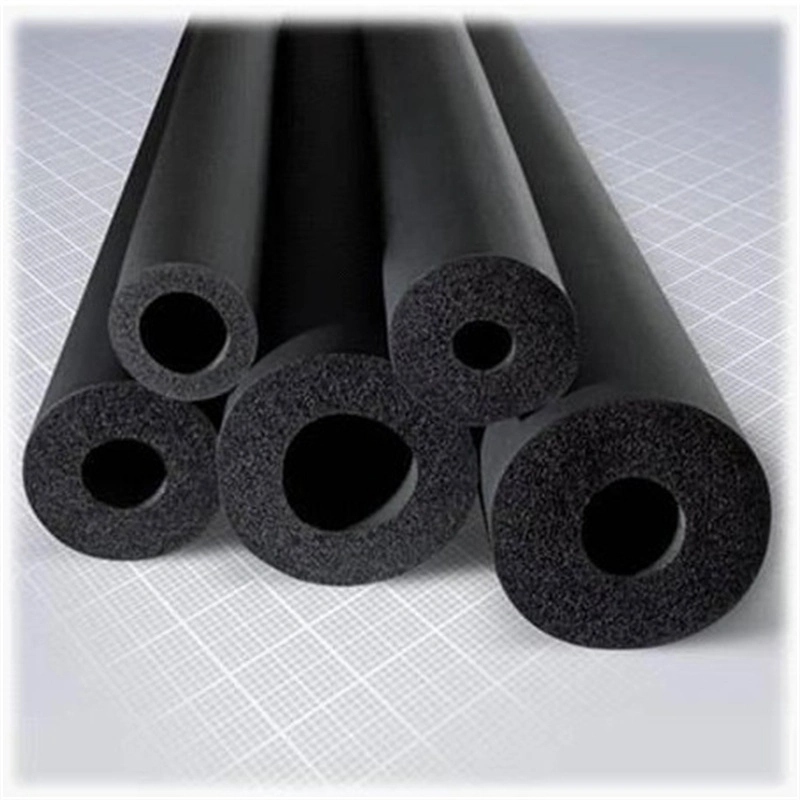 Flexible Heat Insulation NBR Foam Rubber Tube Insulation for HVAC