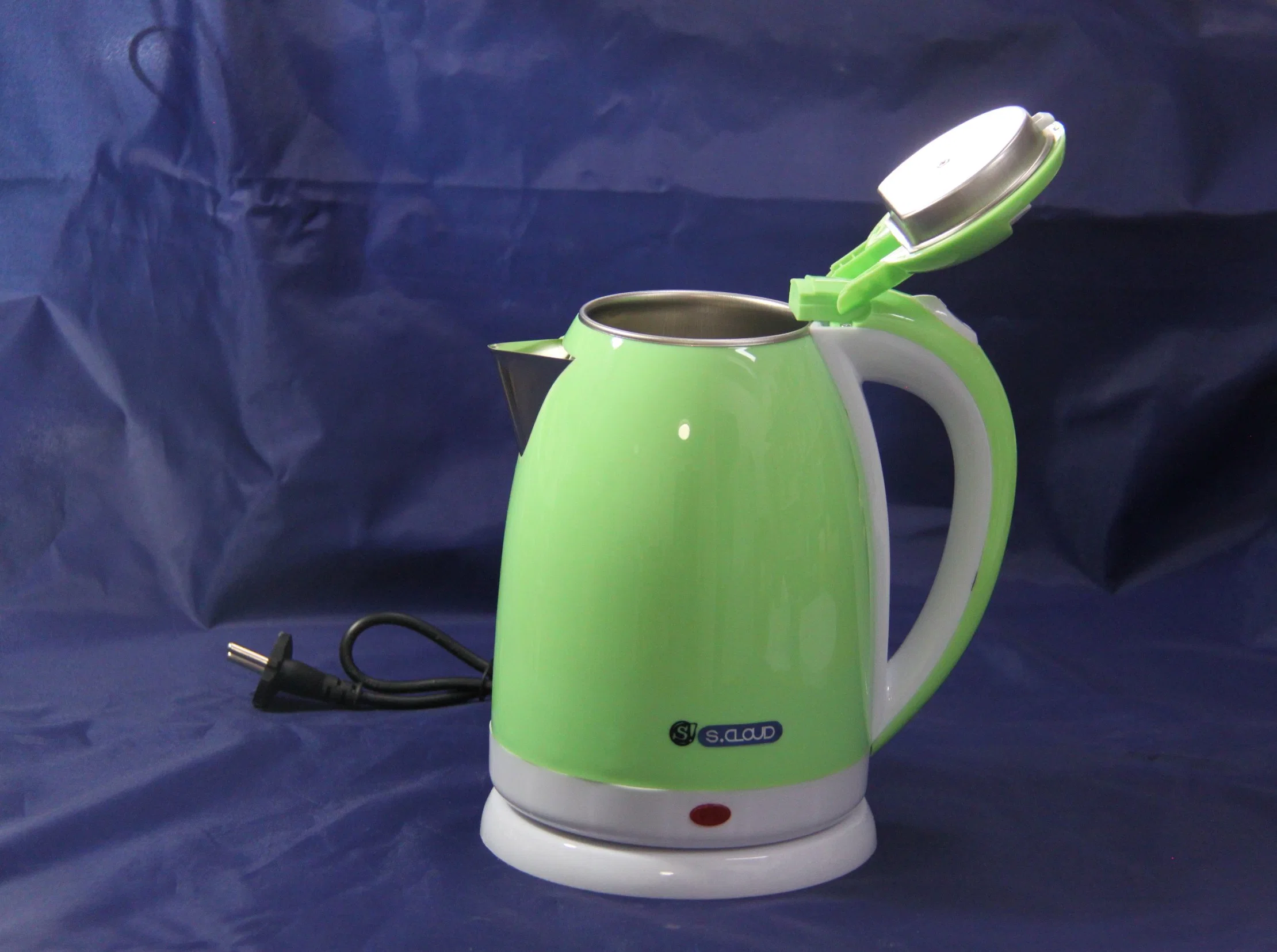 Small Kitchen Appliances of 2.0L 2L Double Wall Stainless Steel and Plastic Electric Kettle with Big Power