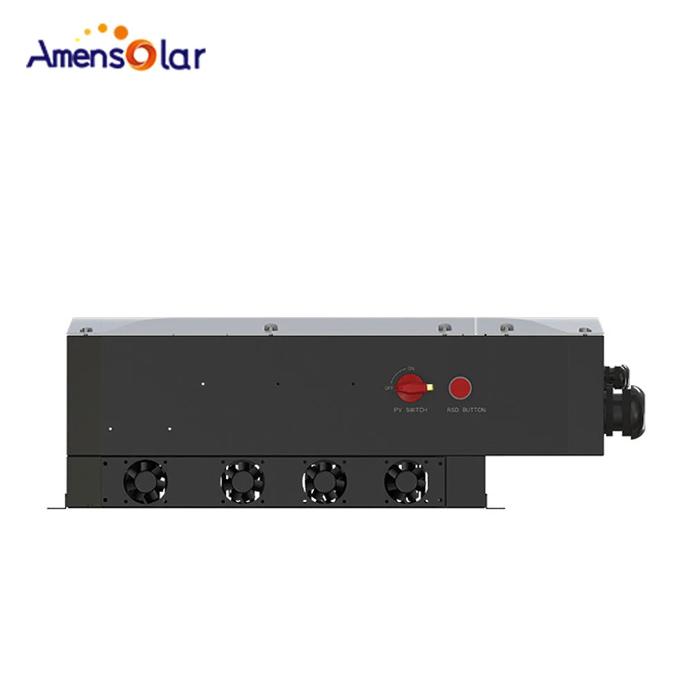 Amensolar 8Kw 110V 120V MPPT Control Remoto para 48V Batería inversor solar sistema híbrido