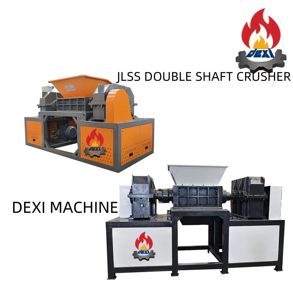 China Supplier Agricultural Shaft Plastic Shredder Machine Crusher