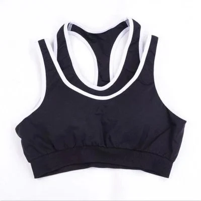 Exercise Fitness Active Wear Crop Workout Top Women Backless Yoga Sports Bra