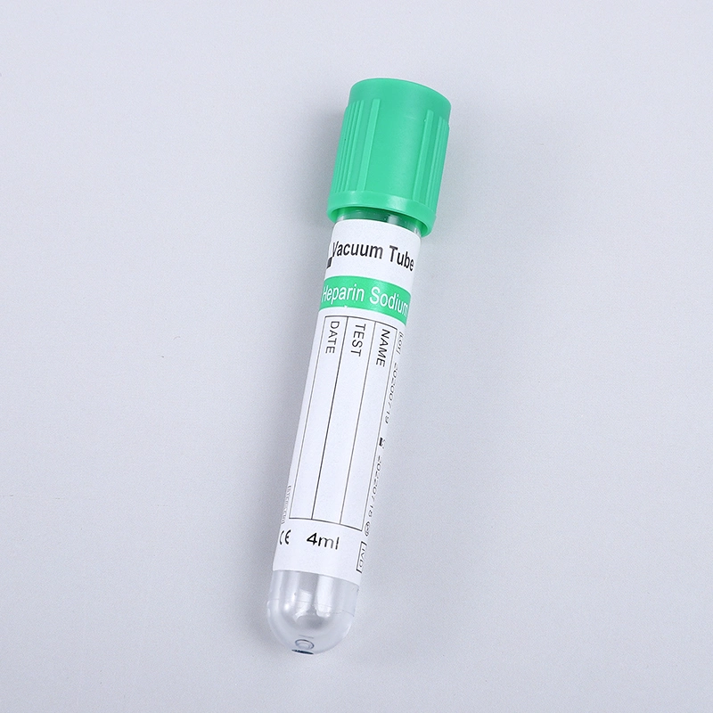 Medical Single Use Blue Cap PT Blood Vacuum Collection Glass Tube