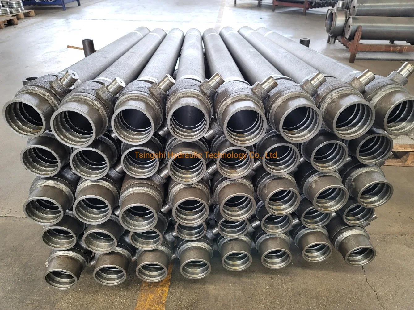 2000mm Telescopic Hydraulic Cylinder Single Action for Dump Truck