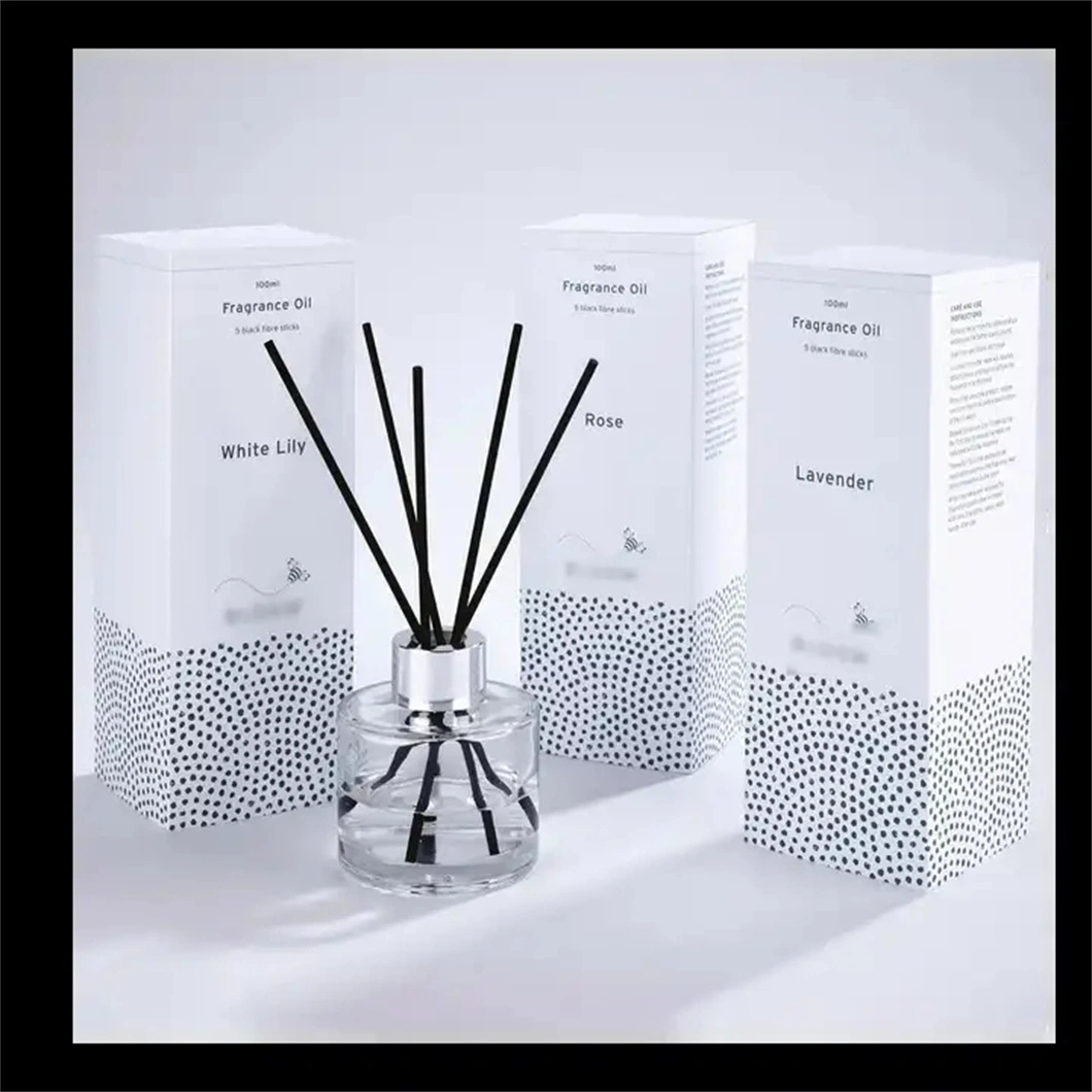 OEM Wholesale/Supplier Gift Seasonal Product Style Reed Diffuser for Christmas and Home with Gift Box and Glass Bottle