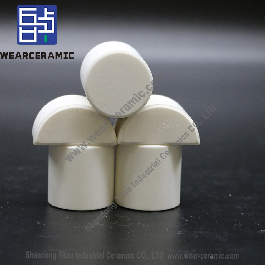 High Density Alumina Ceramic Cylinder Industrial Ceramic Cylindrical Grinding Material