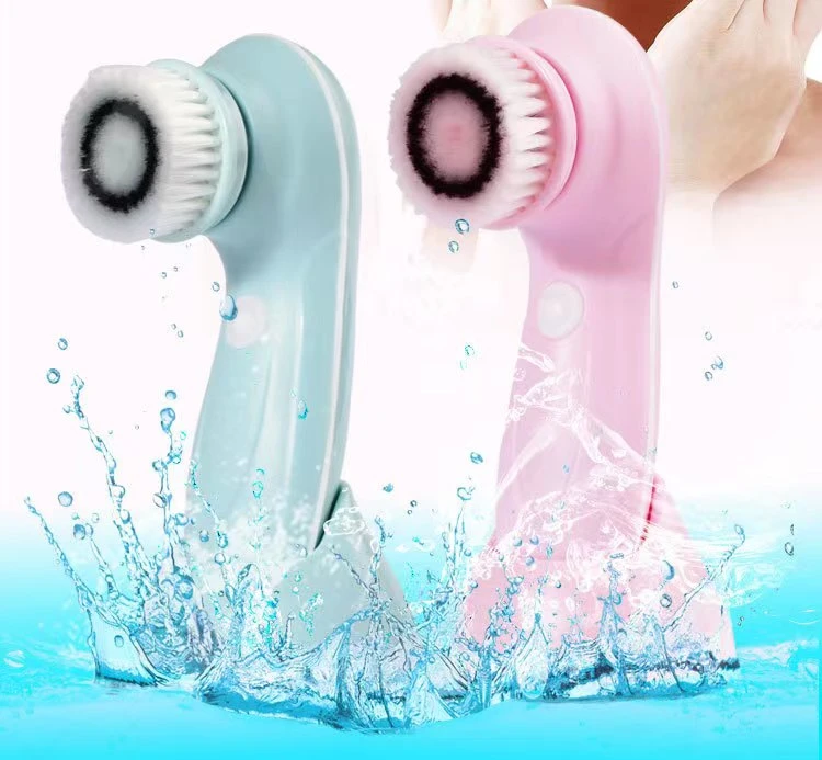 Hot Sale Cleansing Facial 3D Face Massage Tool Waterproof Facail Cleaning Brush for Skin Rejuvenation