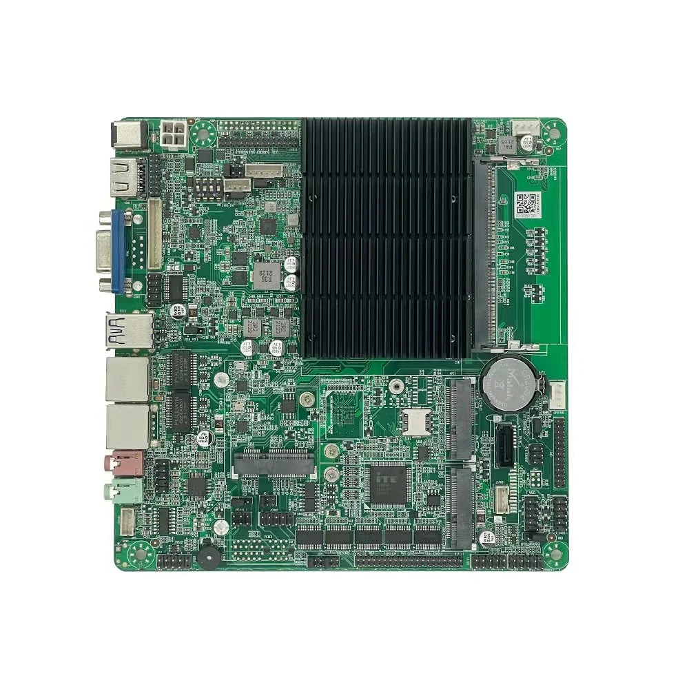 Placa base Intel J4125 Quad Core Fannless Thin ITX, placa base, placa base