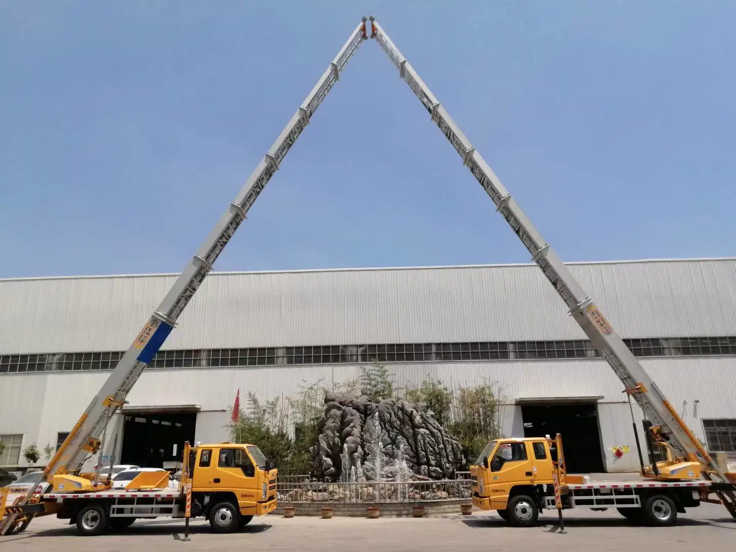 Boom Lift Telescopic Lifts for Air-Condition Installation