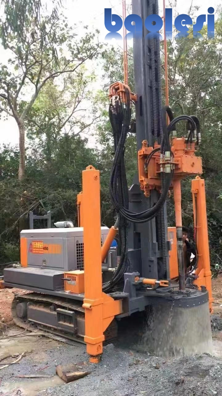 Driving Rotary Drilling Rig Water Well Drilling