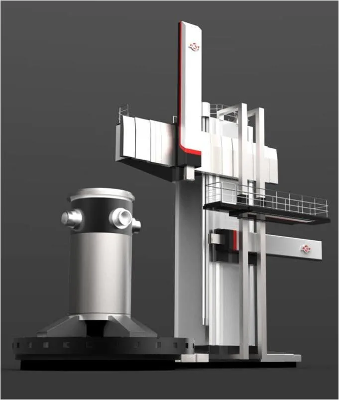 Ck53/CKX53 en una única columna vertical móvil (molienda) torno giratorio/máquina Customerized