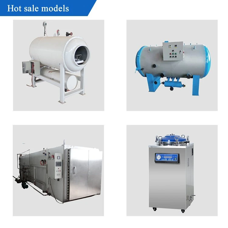 Equipamento de esterilização automática horizontal para substrato industrial Mushroom autoclave Steam Esterilizador