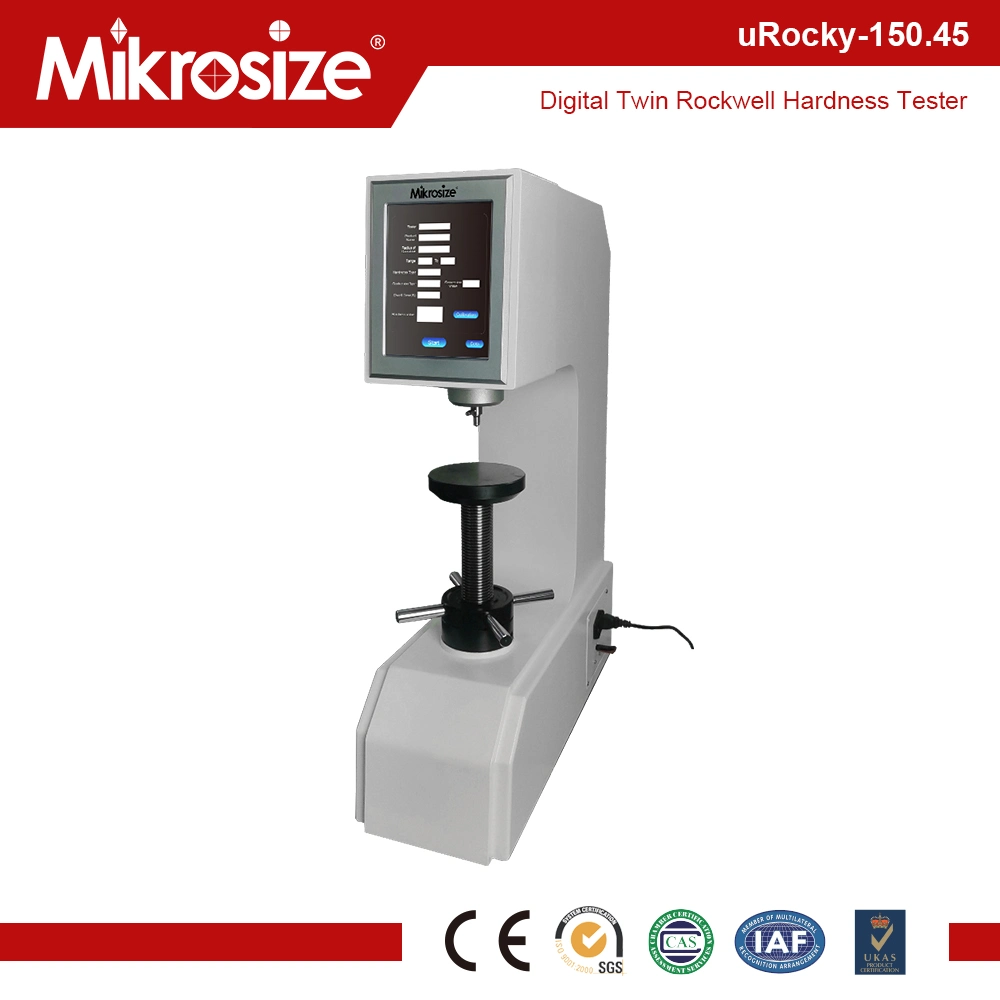 Digital Touch Screen Twin Rockwell /Superficial Rockwell Hardness Tester for Metal Hardness Testing