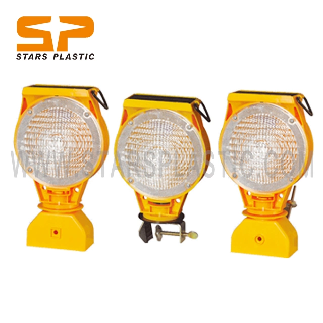 solar led hazard emergency traffic safety warning light