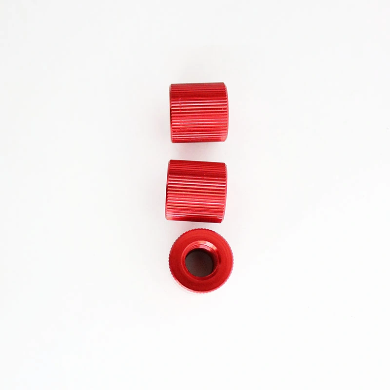 Customize High quality/High cost performance  Flat Head Hand Nut Anodized Knurled Nut