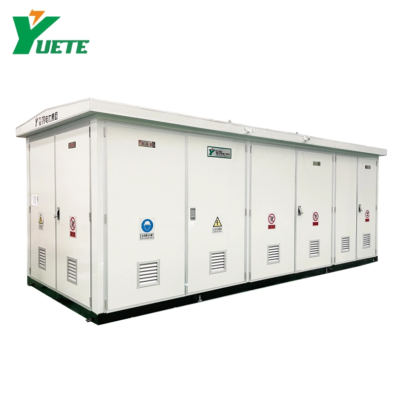 Ethiopia Eeu Standard Cdss 15 / 0.4kv 1250kVA Compact Transformer Substation with Rmu