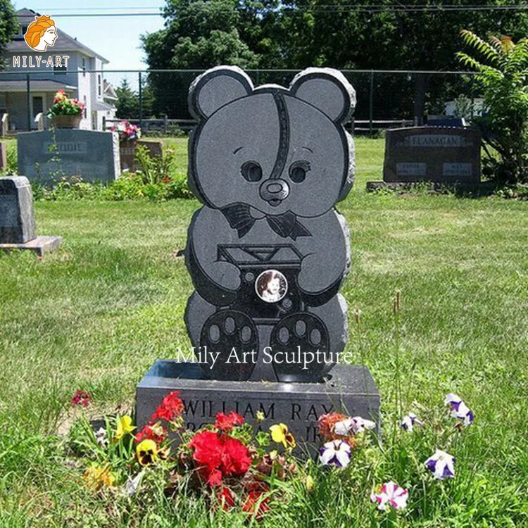 Custom Carving Stone Granite Headstone Cross Tombstone Monument