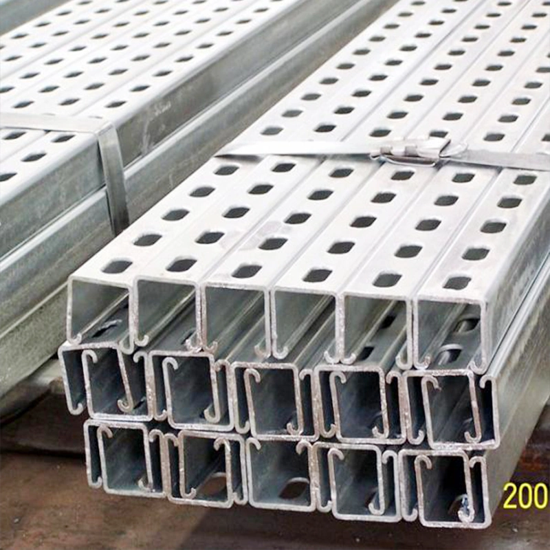 Original Factory Price Electrical Gi Slotted Unistrut Channel for Solar Projects /C Type Steel