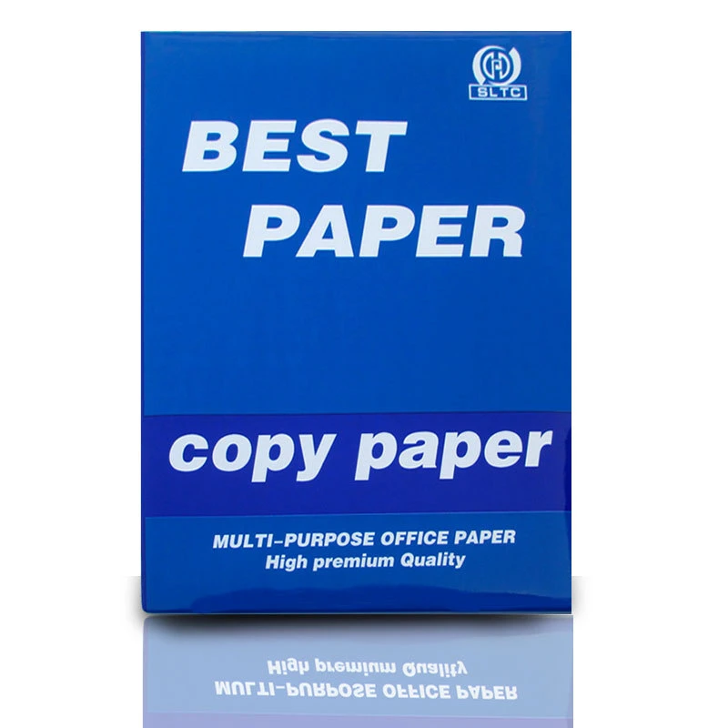 China Hersteller OEM 70gsm 75gsm 80gsm 100% Zellstoff A4 Papier Kopierer 500 Blatt/Ries - 5 Ries/Karton A4 Kopierpapier