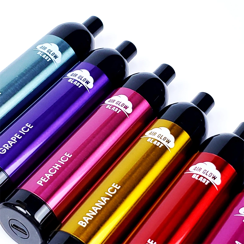 2023 7000 inhalations 16ml Pod Vape stylo jetable MIC-USB de l'air de charge Glow Blast