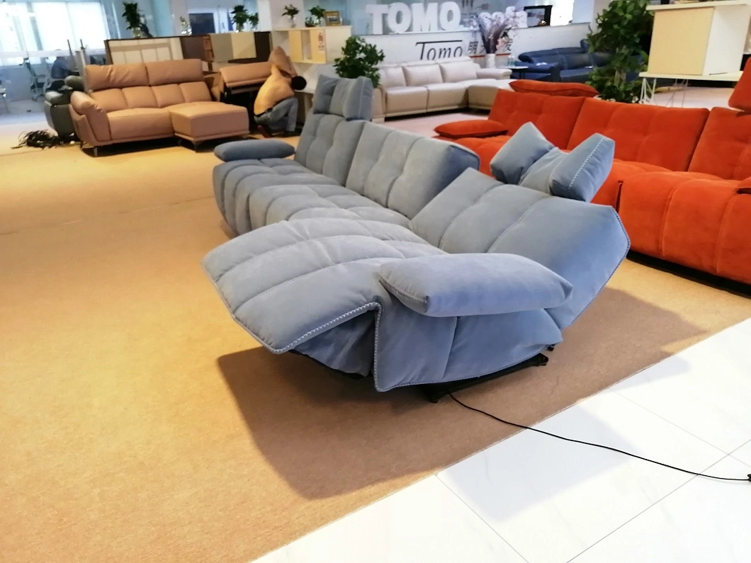 Special Modern Sectional Home Furniture Velvet Fabric Couch Living Room Sofa