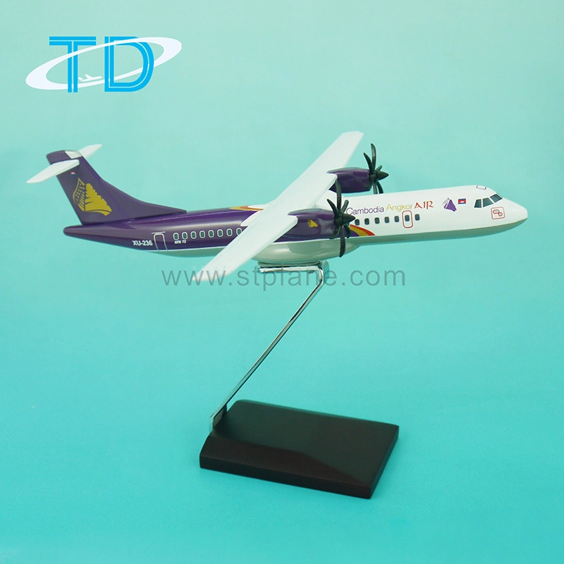 Atr72 flaches Harz-Material des Modell-Atr72-500 Kambodscha Angko der Luft-18cm