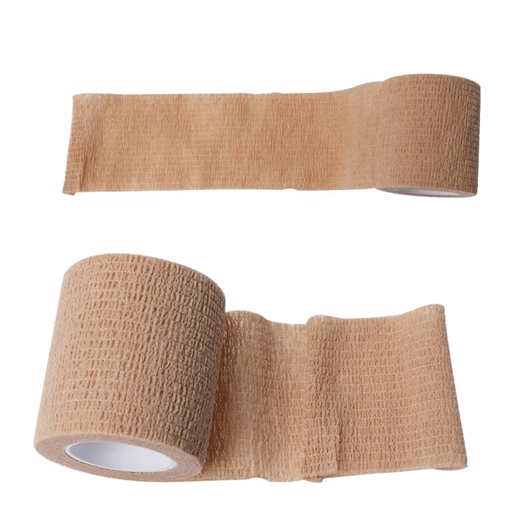 Medical High Elasticity Self Adhesive Cohensive Bandage