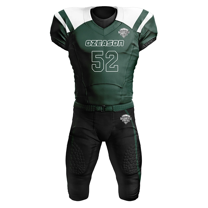 Wholesale/Supplier ventilation pour adultes polyester American football Blank American football Practice Maillots