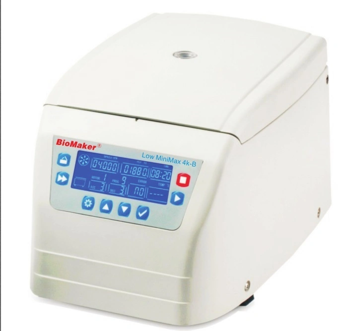 Desktop Prp Centrifuge Low Speed 4000rpm Centrifuge