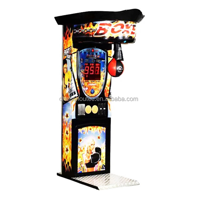 Hot Sale Coin Operated Arcade Electronic Boxing Game Machine Ultimate Big Punch Boxing Game for Sale