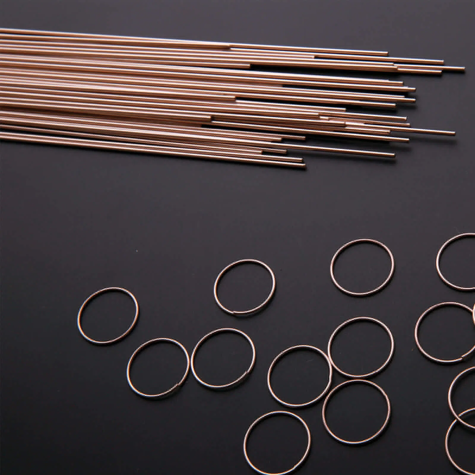 Phosphorus Brazing Rings Rod Bcup-2 Rods High quality/High cost performance  Copper Alloy