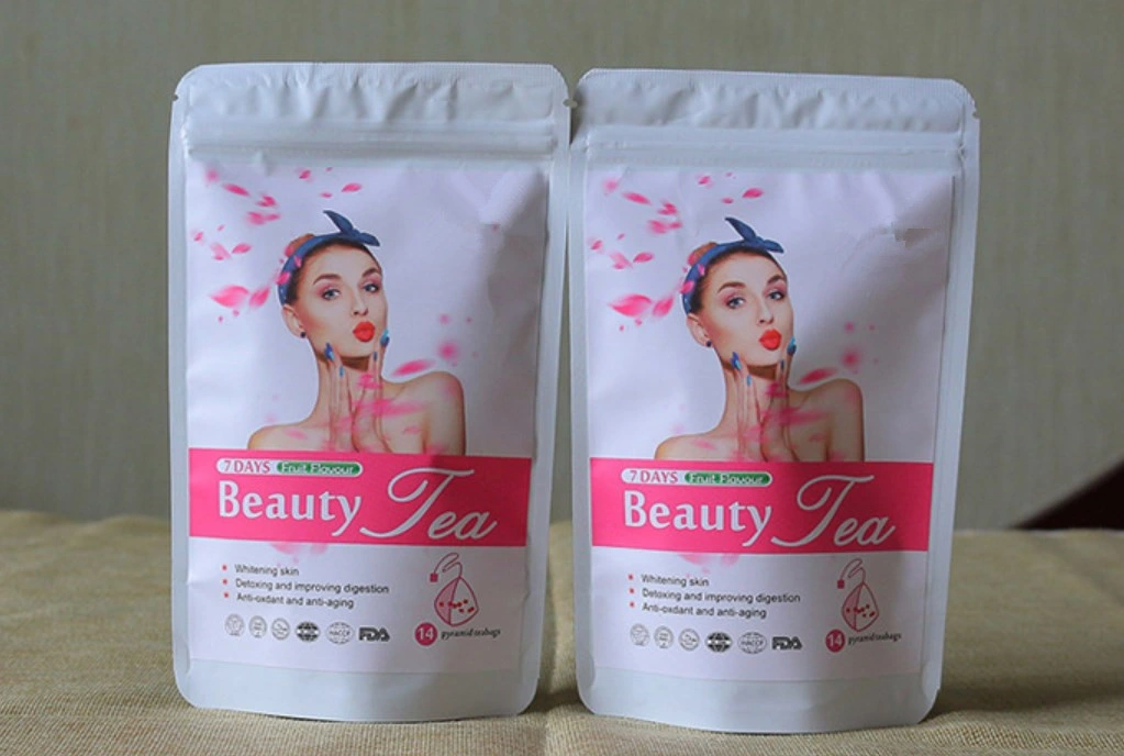 Free Sample Good Effect Fruit Flavor Detoxing and Improving Digestion 7days Beauty Tea