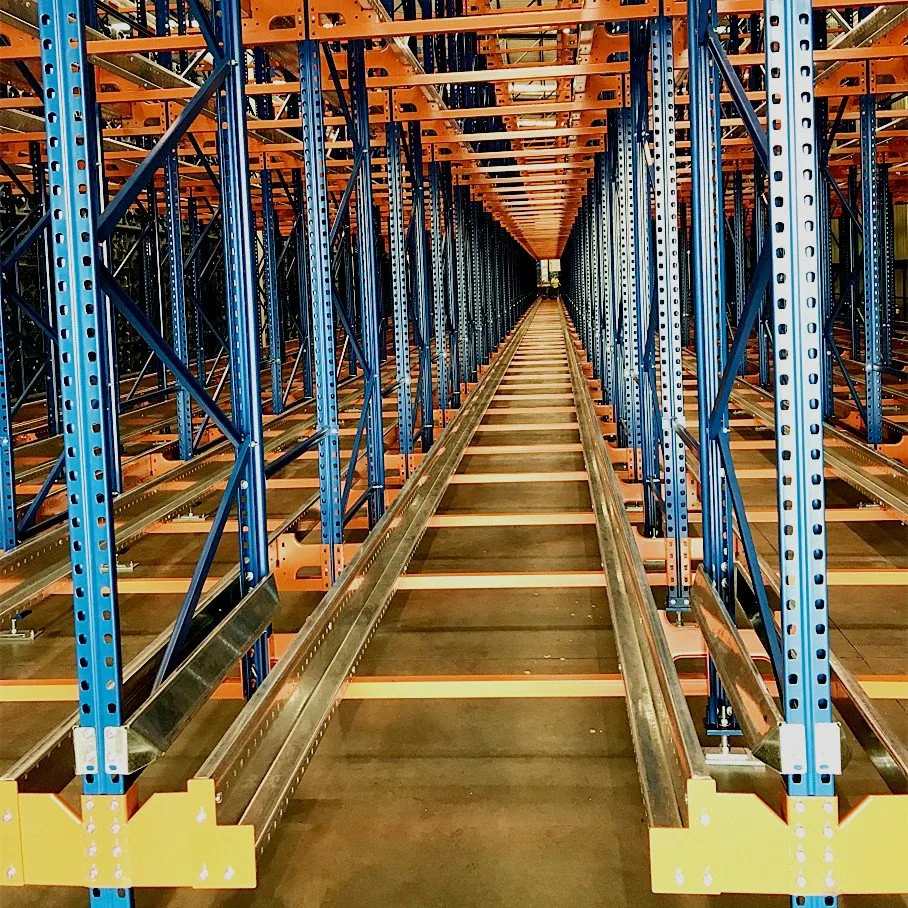 Warehouse Storage Channel Racking for Cold Store