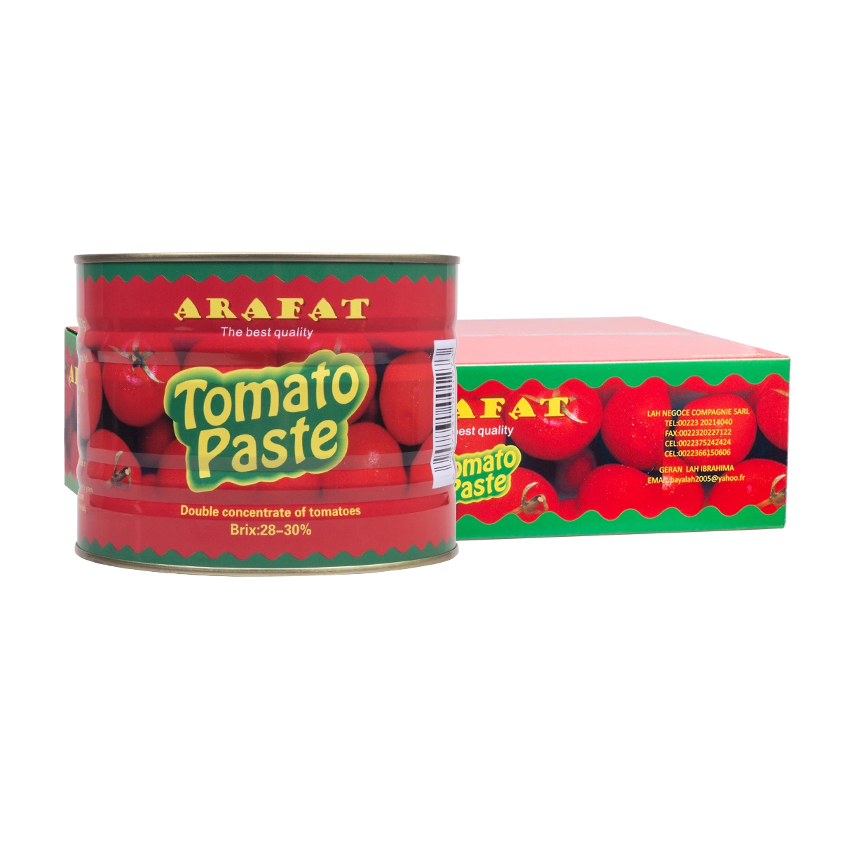 Low Price Halal Seasoning 22-24% 28-30% Double Concentrate Canned Tomate Paste Red Color Tomato Sauce