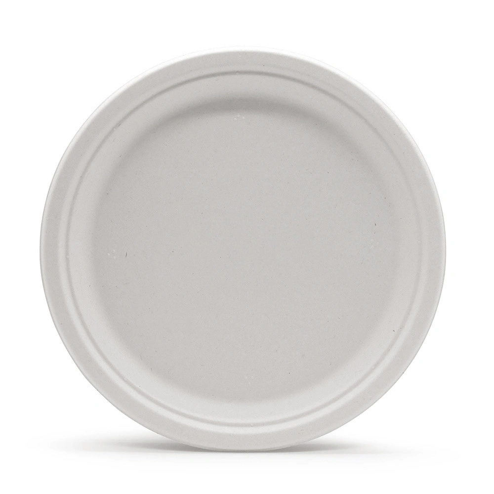 Factory Custom Multi - Specification Round Bagasse Tableware for Food Packaging