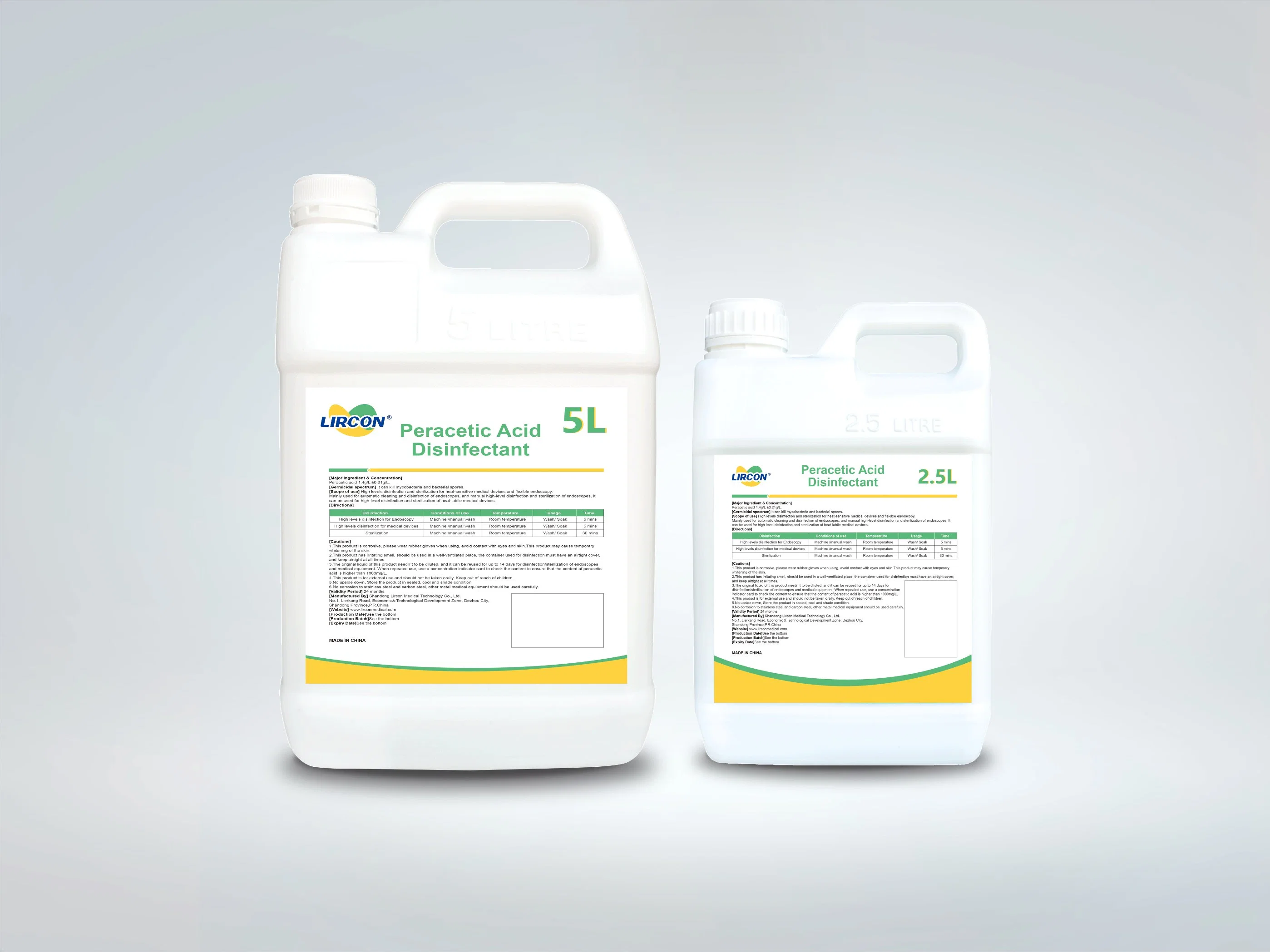 Manufacturer Supply Low Corrosivity Monohydric Peracetic Acid Disinfectant