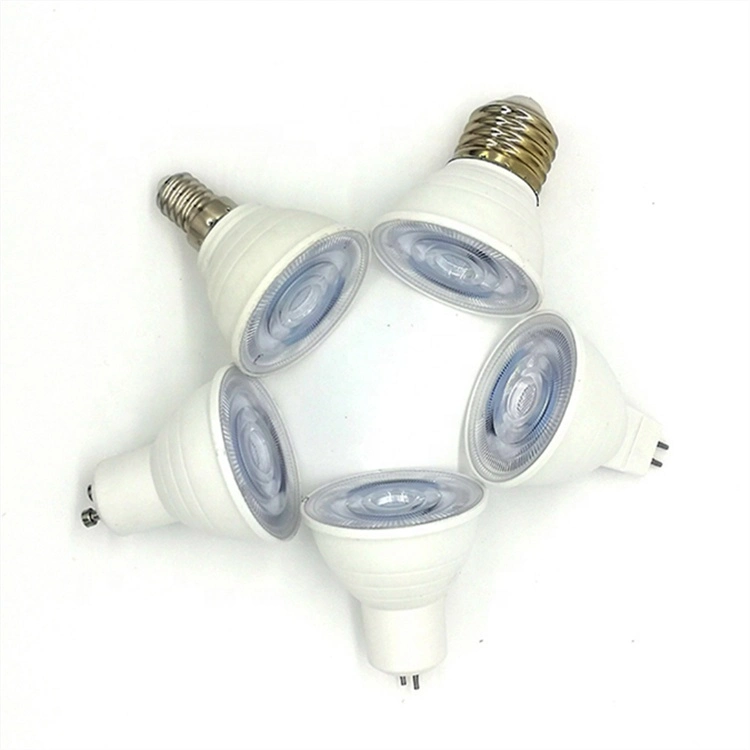 High Lumen 110V 220V GU10 Gu5.3 MR16 COB LED Bulb 7W LED Spot Light