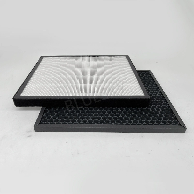 Air Purifier Customized Panel Honeycomb Activated Carbon Filter and HEPA Filter Replacement