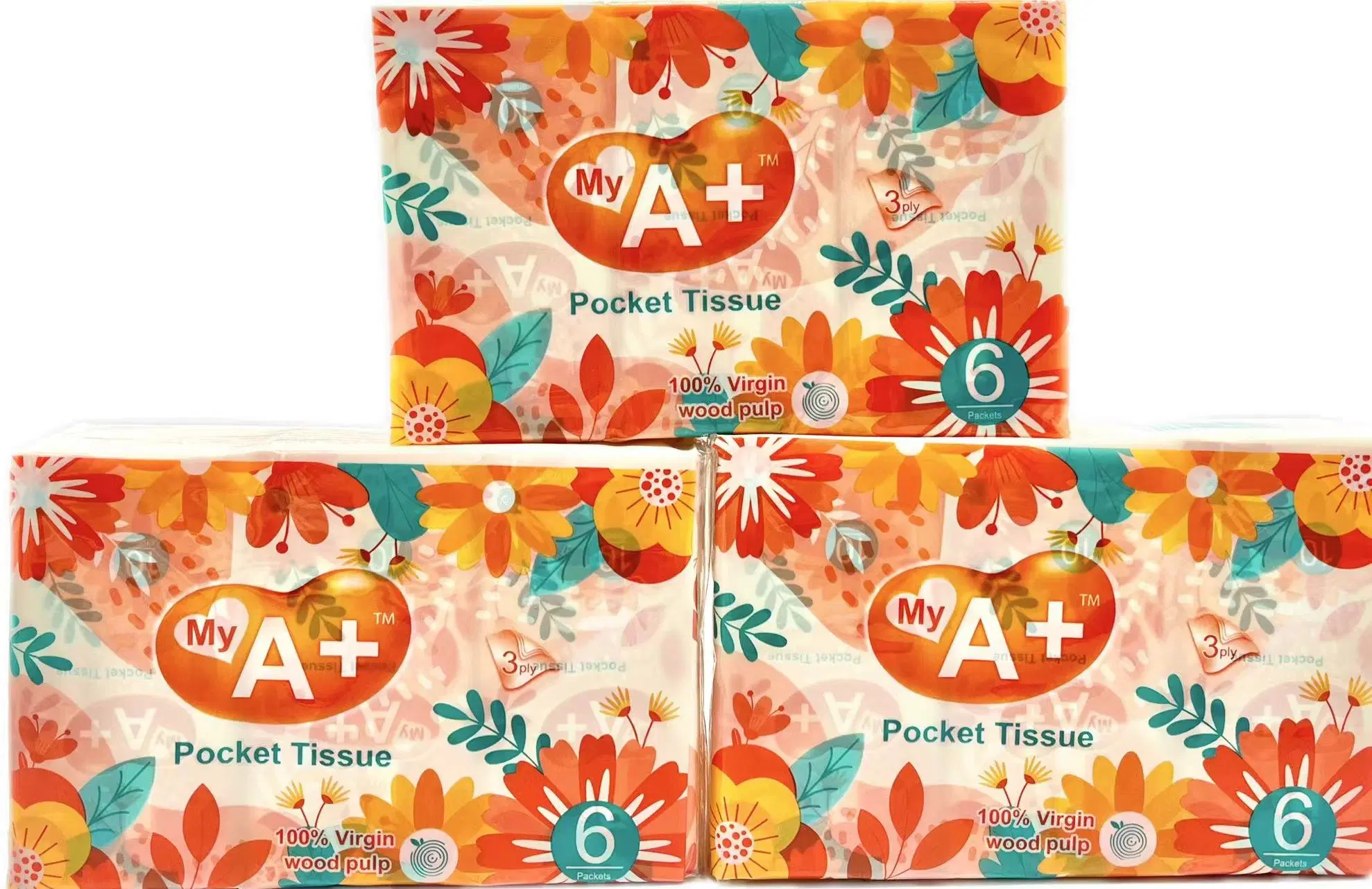 10*6cm 3ply Customize Pocket Tissue Mini Facial Tissue in Advertising Paper with Wholesale/Supplier Price