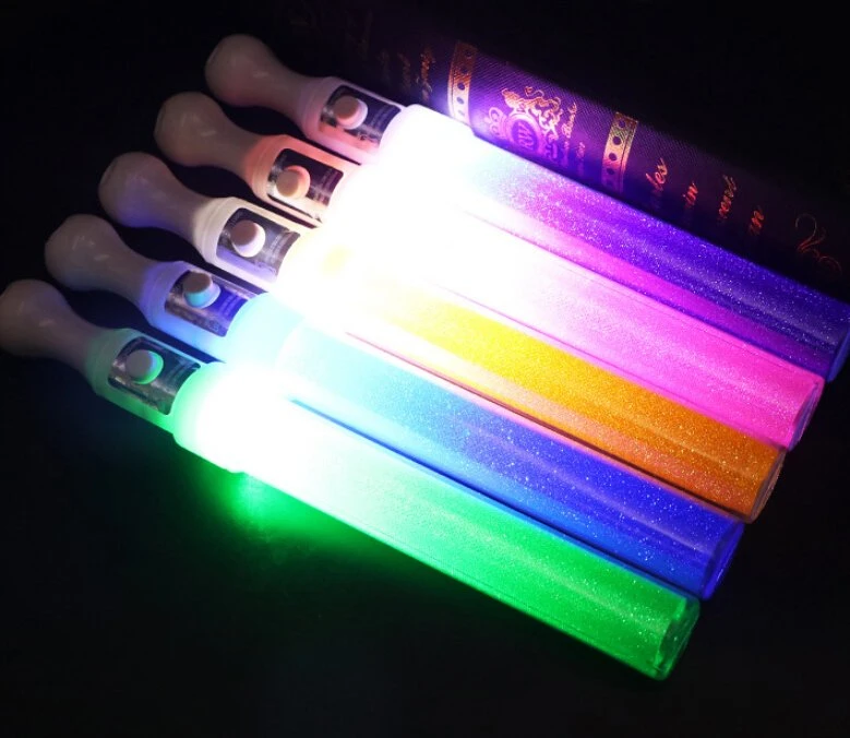 Aufleuchten LED Flash Light Concert Stick LED Light Stick Party Musik Halloween Festival Verwendet