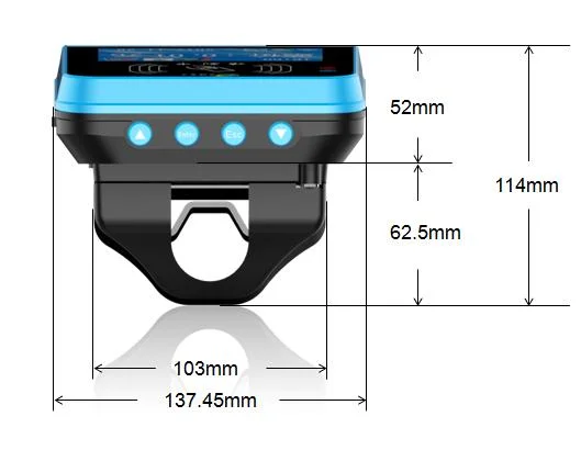 High Operating Speed NFC Card Reader Traffic Bill Bus Ticketing Validator Machine with POS Systems