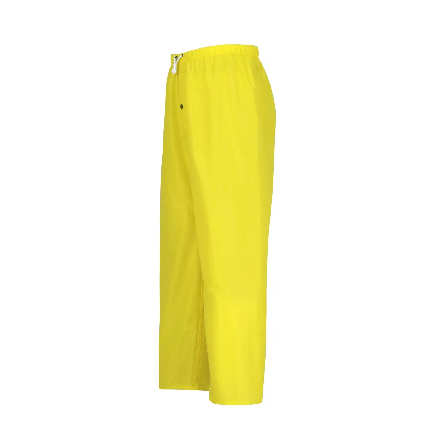 Pantalones impermeables amarillos para exteriores pantalones de lluvia para adultos pantalones de seguridad