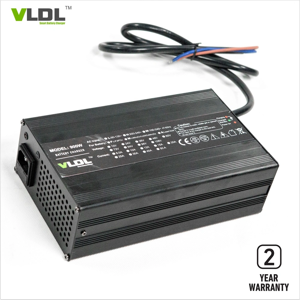 48V 15um carregador de bateria de íon de lítio, Max 50.4V CC CV a carregar