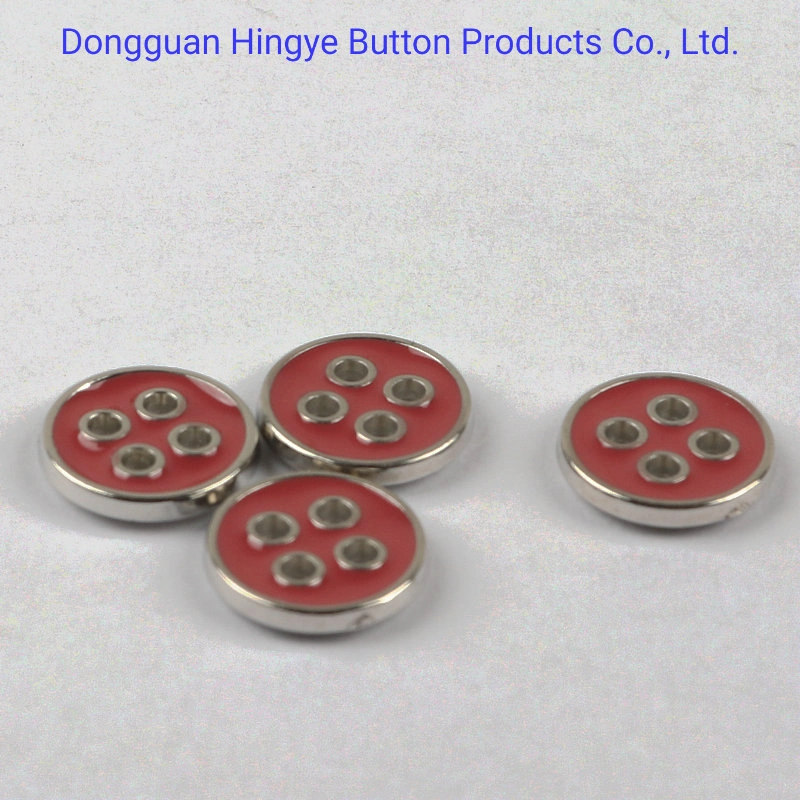 Plastic ABS Enamelled Shank Foot Button