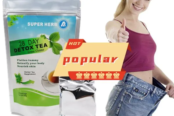 Herbal 28 Day Slimming Tea Maintain Beauty and Keep Young Health Green Tea OEM Packing Made in China