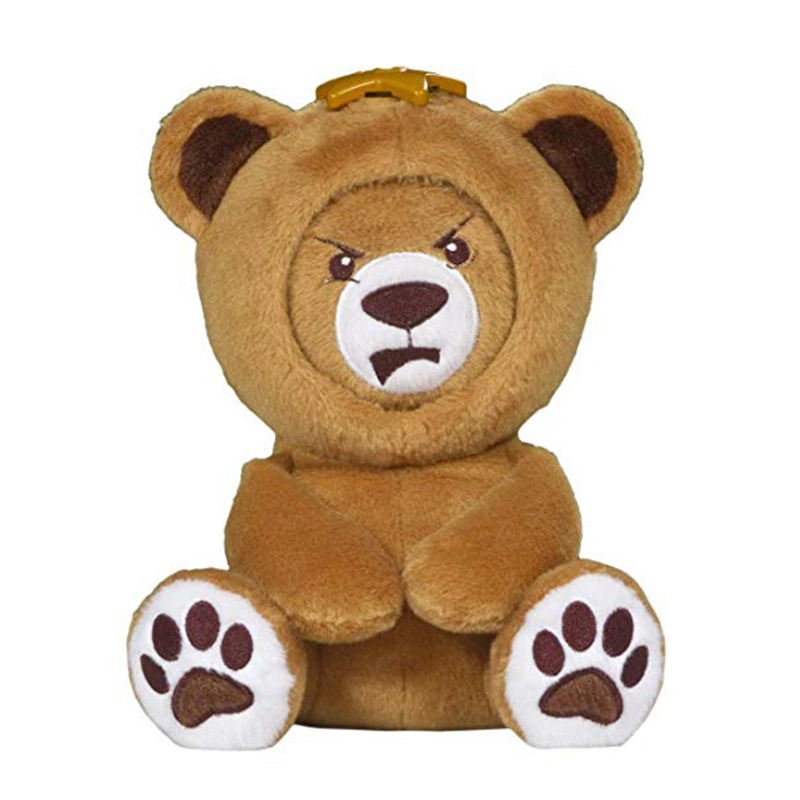 2022 Smile/Angry/Emij New Design Brown Plush Soft Stuffed Teddy Bear Toys for Kids