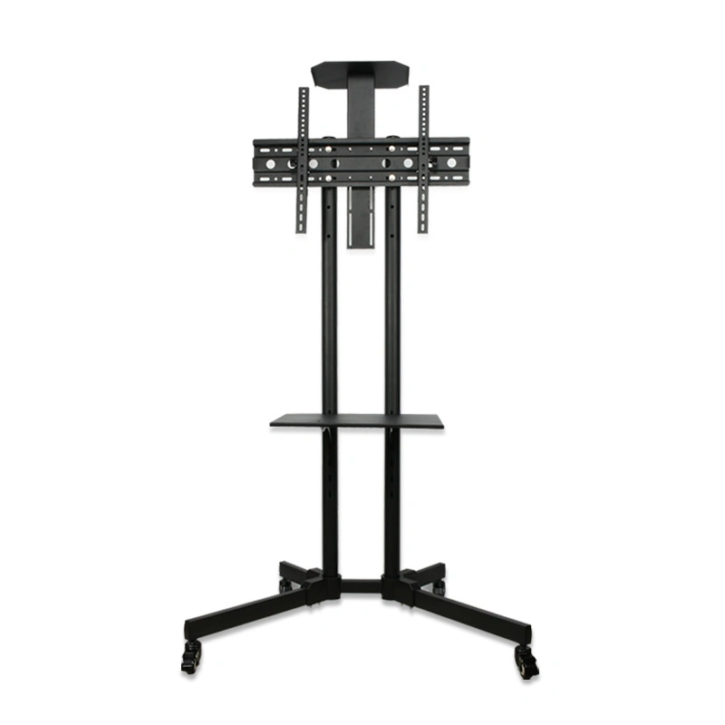 65 to 86 Conference Meeting Room Moveable Metal TV Display Cart Trolly Stand