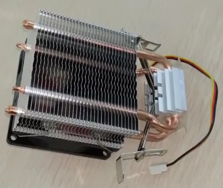 Fabricant de dissipateur de chaleur refroidi par air du refroidisseur CPU radiateurs avec ventilateurs fabricant